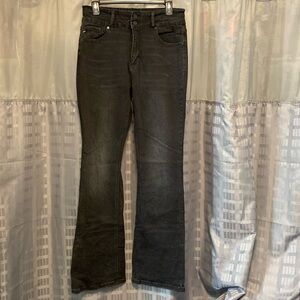 Kancan Flare Jeans Black Size 13/30